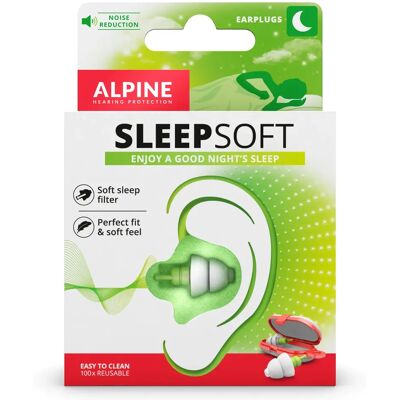 Alpine SleepSoft Earplugs 1 par Alpine SleepSoft Earplugs 1 par