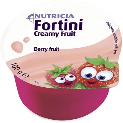 Fortini Creamy Fruit bär och frukt 4 x 100 g Fortini Creamy Fruit bär och frukt 4 x 100 g