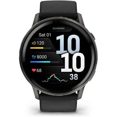 Garmin Venu 4 Black + Slate/Black 45 mm Garmin Venu 4 Black + Slate/Black 45 mm