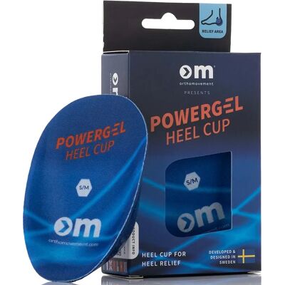 Ortho Movement Powergel Heel Cup S/M Ortho Movement Powergel Heel Cup S/M