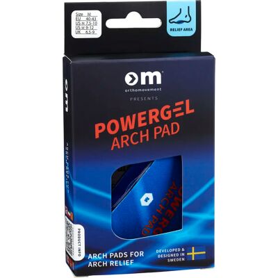 Ortho Movement Powergel Arch Pad Medium 40-43 Ortho Movement Powergel Arch Pad Medium 40-43