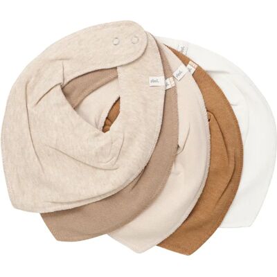 PIPPI Bandana Bib Aolid Rainy Day Onesize 5-pack PIPPI Bandana Bib Aolid Rainy Day Onesize 5-pack