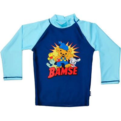Swimpy UV-Tröja Bamse Blå 110-116 Swimpy UV-Tröja Bamse Blå 110-116