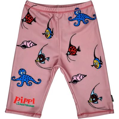 Swimpy UV-shorts Pippi Söderhavet Rosa 98-104 Swimpy UV-shorts Pippi Söderhavet Rosa 98-104