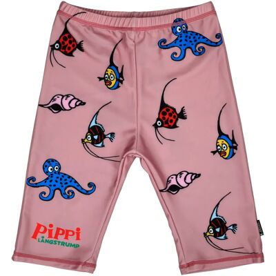 Swimpy UV-shorts Pippi Söderhavet Rosa 110-116 Swimpy UV-shorts Pippi Söderhavet Rosa 110-116