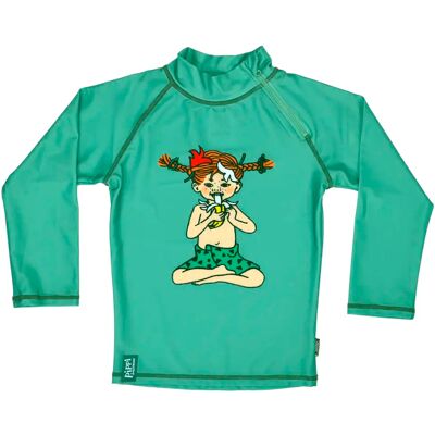 Swimpy UV-Tröja Pippi Söderhavet Grön 98-104 Swimpy UV-Tröja Pippi Söderhavet Grön 98-104