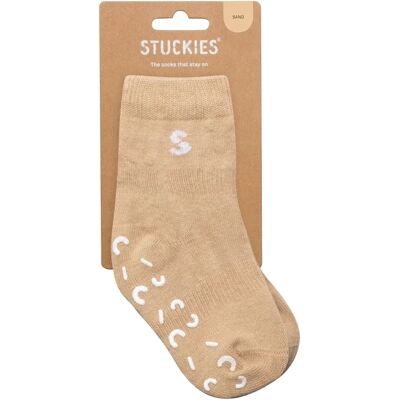 STUCKIES Strumpor i bomull Sand 1-pack 19/21 STUCKIES Strumpor i bomull Sand 1-pack 19/21