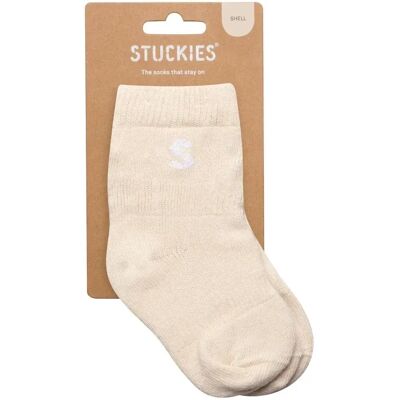 STUCKIES Strumpor i bomull Shell 1-pack 10/15 STUCKIES Strumpor i bomull Shell 1-pack 10/15