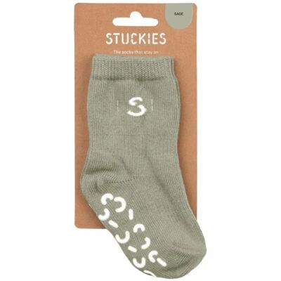 STUCKIES Strumpor i bomull Sage 1-pack 10/15 STUCKIES Strumpor i bomull Sage 1-pack 10/15