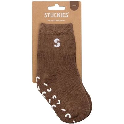 STUCKIES Strumpor i bomull Wood 1-pack 16/18 STUCKIES Strumpor i bomull Wood 1-pack 16/18