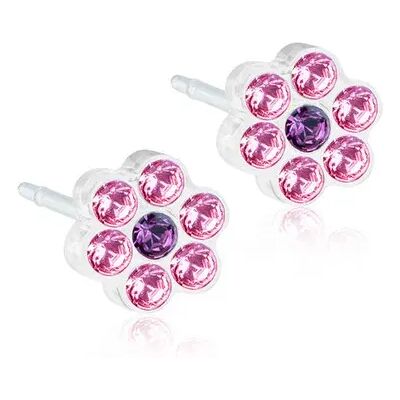 Blomdahl Örhängen Daisy 6 mm Light Rose/Amethyst Blomdahl Örhängen Daisy 6 mm Light Rose/Amethyst