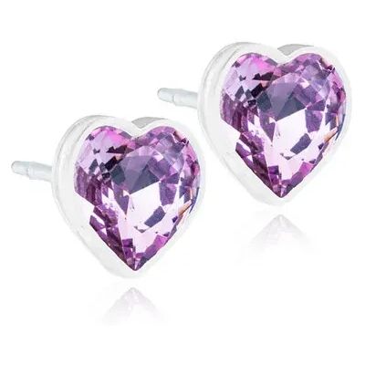 Blomdahl Örhängen Heart Light Amethyst 6 mm Blomdahl Örhängen Heart Light Amethyst 6 mm