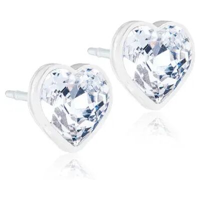 Blomdahl Örhängen Heart Crystal 6 mm Blomdahl Örhängen Heart Crystal 6 mm