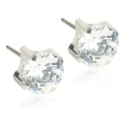 Blomdahl Örhängen Tiffany CZ White Silver 7 mm Blomdahl Örhängen Tiffany CZ White Silver 7 mm