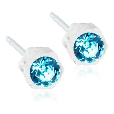 Blomdahl Örhängen 4 mm Aquamarine Blomdahl Örhängen 4 mm Aquamarine