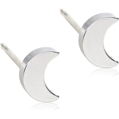 Blomdahl Örhängen ST Moon 6mm 1 par Blomdahl Örhängen ST Moon 6mm 1 par