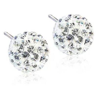 Blomdahl Örhängen Crystal Ball 6 mm White Blomdahl Örhängen Crystal Ball 6 mm White