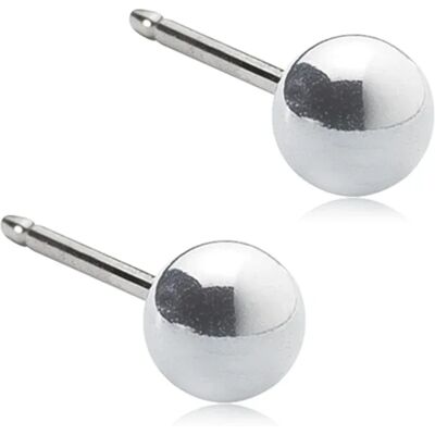 Blomdahl Örhängen Silver Ball 4 mm Blomdahl Örhängen Silver Ball 4 mm