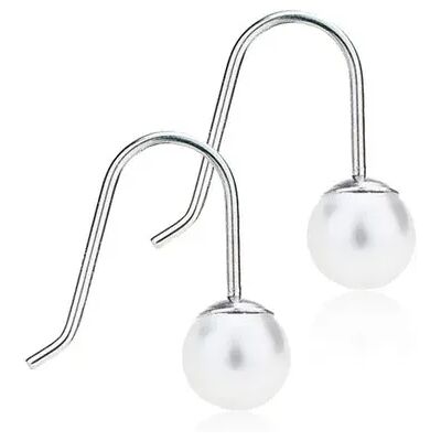 Blomdahl Örhängen Mini Pendant Pearl 6 mm White Blomdahl Örhängen Mini Pendant Pearl 6 mm White