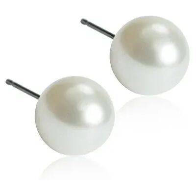 Blomdahl Örhängen Pearl 8 mm White Blomdahl Örhängen Pearl 8 mm White