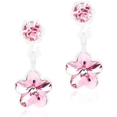 Blomdahl Örhängen Pendant Flower Light Rose 4/6 mm Blomdahl Örhängen Pendant Flower Light Rose 4/6 mm