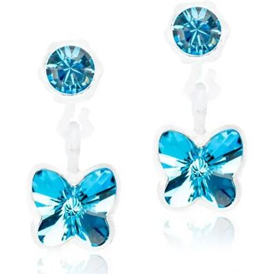 Blomdahl Örhängen Pendant Butterfly Aquamarine 4/5 mm Blomdahl Örhängen Pendant Butterfly Aquamarine 4/5 mm