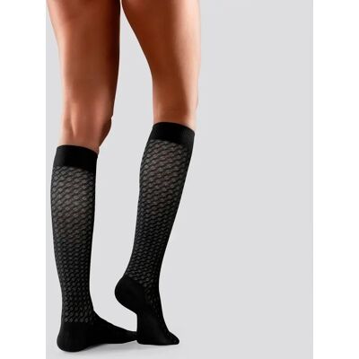 Mabs Cotton Knee Black/Grey 1 par L Mabs Cotton Knee Black/Grey 1 par L