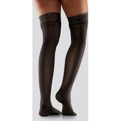 Mabs Nylon Stay Up Black 1 par XL Mabs Nylon Stay Up Black 1 par XL
