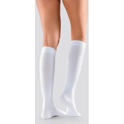 Mabs Cotton Knee White 1 par XXL Mabs Cotton Knee White 1 par XXL
