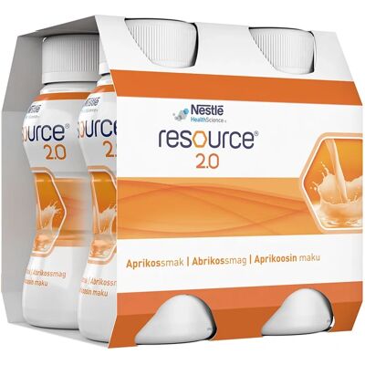 Resource 2.0 Aprikos 4x200 ml Resource 2.0 Aprikos 4x200 ml