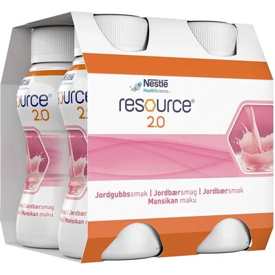 Resource Jordgubb 4x200ml - Medicinsk Näring Resource Jordgubb 4x200ml - Medicinsk Näring