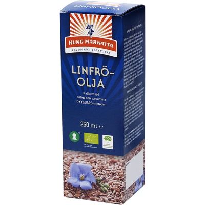 Kung Markatta Linfröolja Eko 250 ml Kung Markatta Linfröolja Eko 250 ml