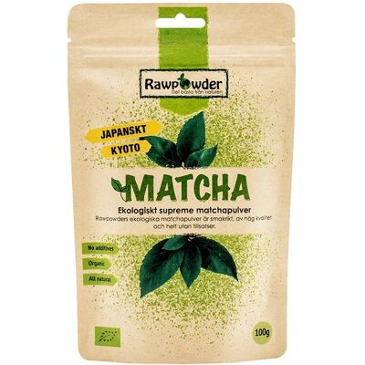 Rawpowder Matchapulver Supreme 100 g Rawpowder Matchapulver Supreme 100 g