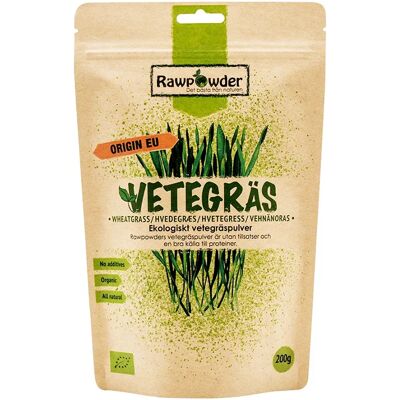 Rawpowder Vetegräspulver 200 g Rawpowder Vetegräspulver 200 g