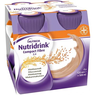 Nutridrink Compact Fibre Mocca 4x125ml Nutridrink Compact Fibre Mocca 4x125ml