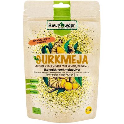 Rawpowder Gurkmejapulver 125 g Rawpowder Gurkmejapulver 125 g