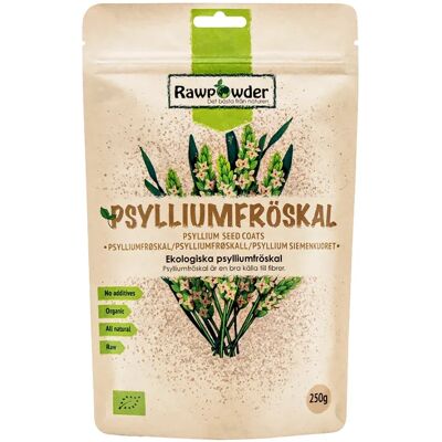 Rawpowder Psylliumfröskal 250 g Rawpowder Psylliumfröskal 250 g