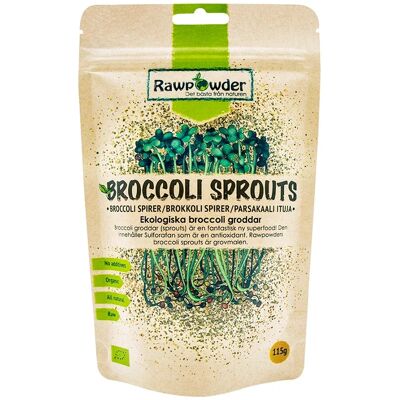 Rawpowder Broccoli Sprouts 115 g Rawpowder Broccoli Sprouts 115 g