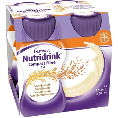 Nutridrink Compact Fibre Vanilj 4x125ml Nutridrink Compact Fibre Vanilj 4x125ml