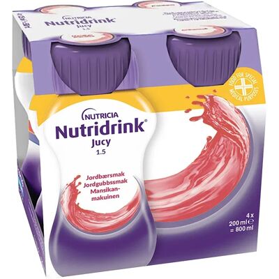 Nutridrink Jucy Jordgubb 4x200 ml Nutridrink Jucy Jordgubb 4x200 ml