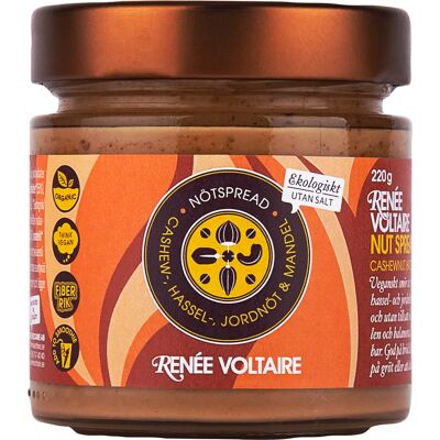 Renée Voltaire Nötspread Mixade Nötter 220 g Renée Voltaire Nötspread Mixade Nötter 220 g