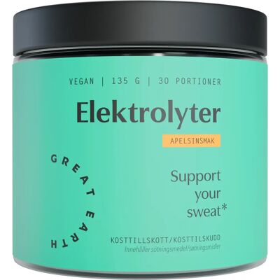 Great Earth Elektrolyter Apelsin 135 g Great Earth Elektrolyter Apelsin 135 g