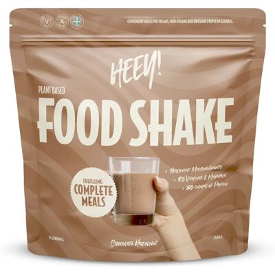 Heey! Veganskt Food Shake Choklad Hasselnöt - Veganskt Food Shake Heey! Veganskt Food Shake Choklad Hasselnöt - Veganskt Food Shake