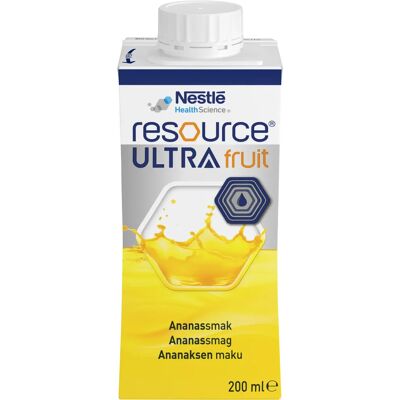 Resource Ultra Fruit Ananas 4x200 ml Resource Ultra Fruit Ananas 4x200 ml