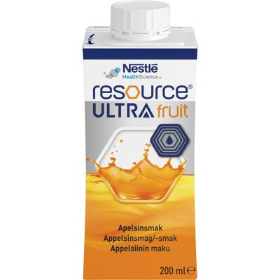Resource Ultra Fruit Apelsin 4x200 ml Resource Ultra Fruit Apelsin 4x200 ml
