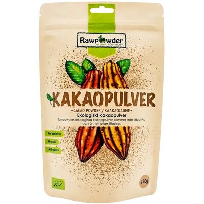 Rawpowder Kakaopulver 250 g Rawpowder Kakaopulver 250 g