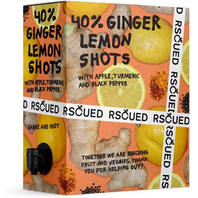 RSCUED Ginger Lemon Shots 3 liter RSCUED Ginger Lemon Shots 3 liter