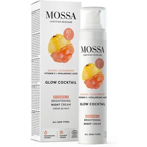 Mossa Glow Cocktail Vitamin C Brightening Night Cream 50ml Mossa Glow Cocktail Vitamin C Brightening Night Cream 50ml