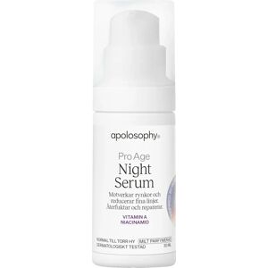 Apolosophy Pro-Age Night Serum Parfymerad 30 ml Apolosophy Pro-Age Night Serum Parfymerad 30 ml