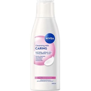 NIVEA 200ml Vårdade Rengöringsmjölk - Rengöringsmjölk för Torr Hud NIVEA 200ml Vårdade Rengöringsmjölk - Rengöringsmjölk för Torr Hud